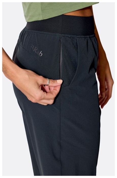 Шорти жіночі Rab Momentum Tech Pants Wmns, Dark Fig Green