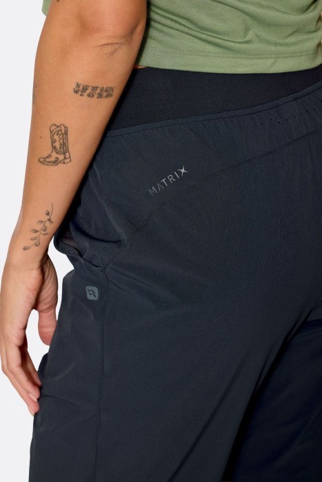 Шорти жіночі Rab Momentum Tech Pants Wmns, Dark Fig Green