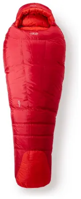 Спальный мешок Rab Expedition 1400, (-40°C), 195 см - Left Zip, SUMMIT RED