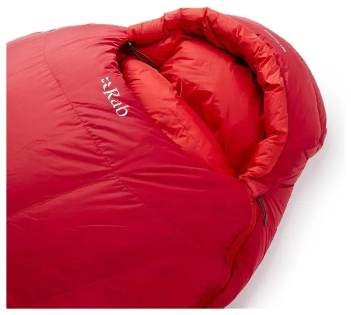 Спальный мешок Rab Expedition 1400, (-40°C), 195 см - Left Zip, SUMMIT RED