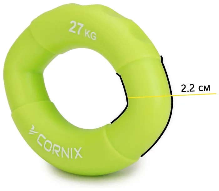 Эспандер кистевой силиконовый Cornix 27 кг XR-0075