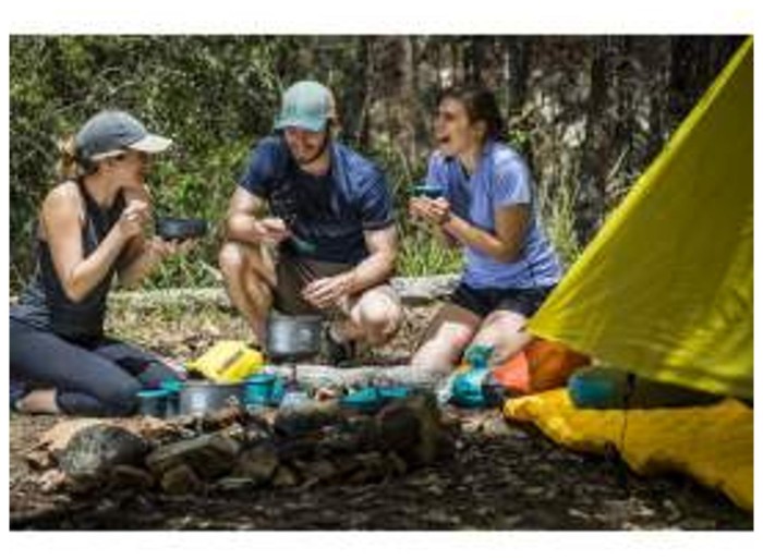Набор посуды Alpha Cookset 2.2 от Sea To Summit, Pacific Blue/Grey