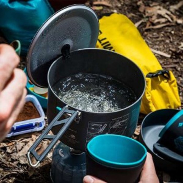 Набор посуды Alpha Cookset 2.2 от Sea To Summit, Pacific Blue/Grey