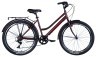 Велосипед ST 26" Discovery PRESTIGE WOMAN Vbr рама- " с багажником задн St с крылом St 2024 (червоний (м)), укр