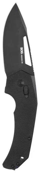 Ніж складаний SOG x Mikkel Collaboration Prohen XR, Black