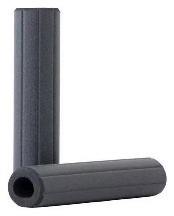 Гріпси ESI Ribbed Extra Chunky Black Silicone Bicycle Grips, укр, укр
