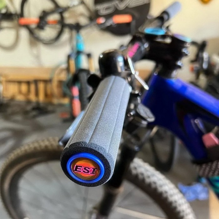 Гріпси ESI Ribbed Extra Chunky Black Silicone Bicycle Grips, укр, укр