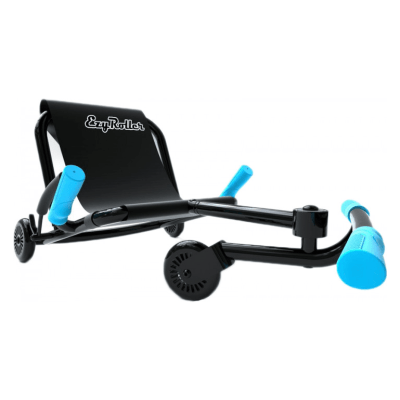 Самокат-каталка Ezyroller Classic, черно-синий, черно-синий