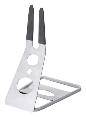 Стійка для велосипеда (підставка під вісь колеса) KL-BS02 (сріб.)