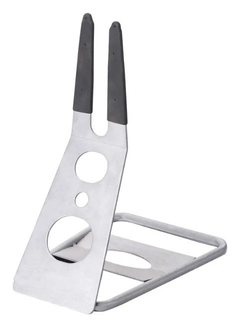 Стойка для велосипеда (подставка под ось колеса) KL-BS02 (серебро.)