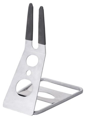 Стійка для велосипеда (підставка під вісь колеса) KL-BS02 (сріб.)