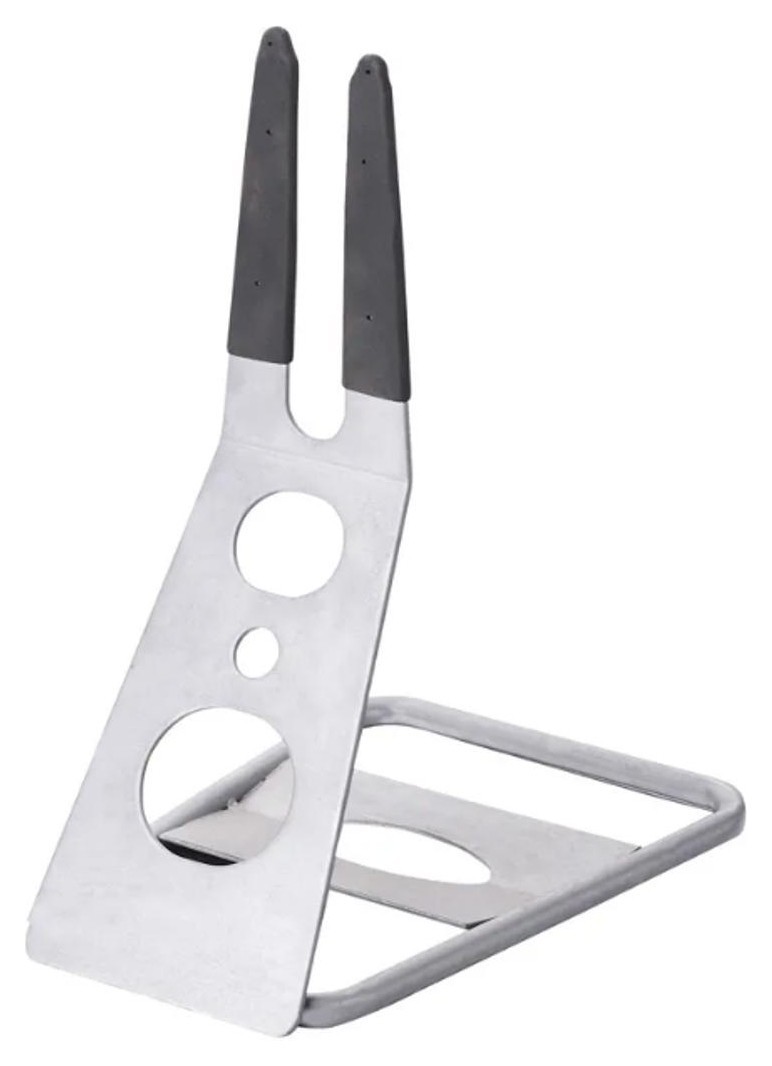 Стойка для велосипеда (подставка под ось колеса) KL-BS02 (серебро.)