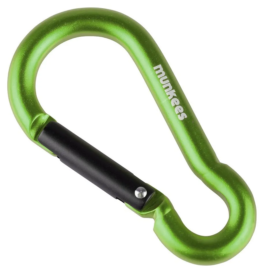 Munkees 3238 карабін Pear 8 мм x 80 мм green green (3238-GG)