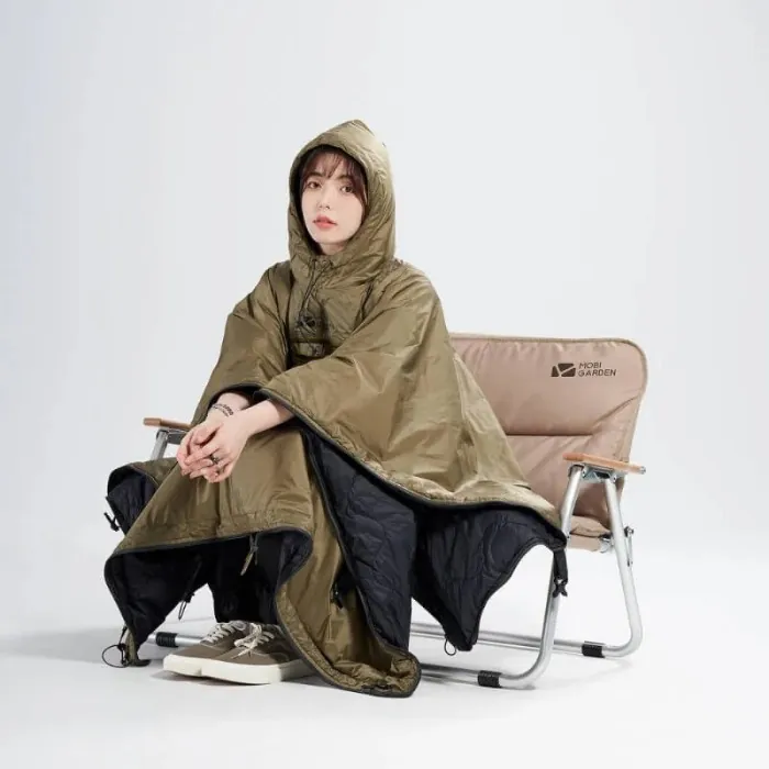 Спальний мішок-пончо Mobi Garden CL style NX21562017 sand