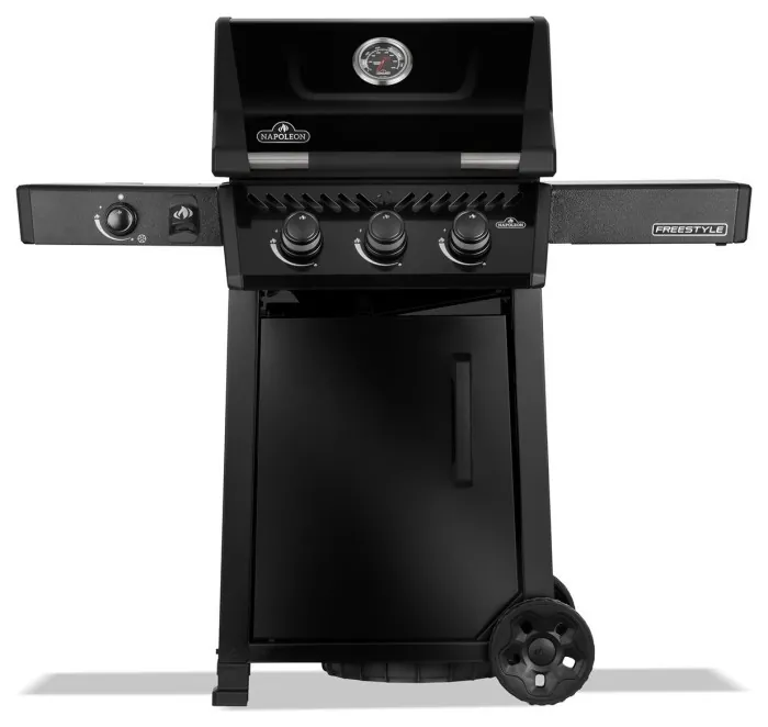 Газовый гриль Napoleon Freestyle 365 с боковой горелкой черный F365DSBPK-1-UA