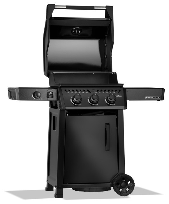 Газовый гриль Napoleon Freestyle 365 с боковой горелкой черный F365DSBPK-1-UA