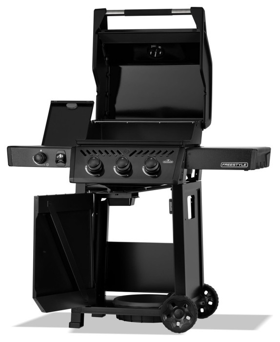 Газовый гриль Napoleon Freestyle 365 с боковой горелкой черный F365DSBPK-1-UA