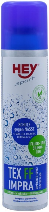 Просочення мембранних тканин HeySport Tex FF Impra-Spray 200 ml (20679000), укр, укр