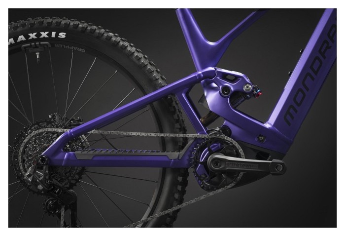 Электровелосипед MONDRAKER SCREE RR 29'' 150mm, 800Wh Bosch CX, Ultraviolet, M/L