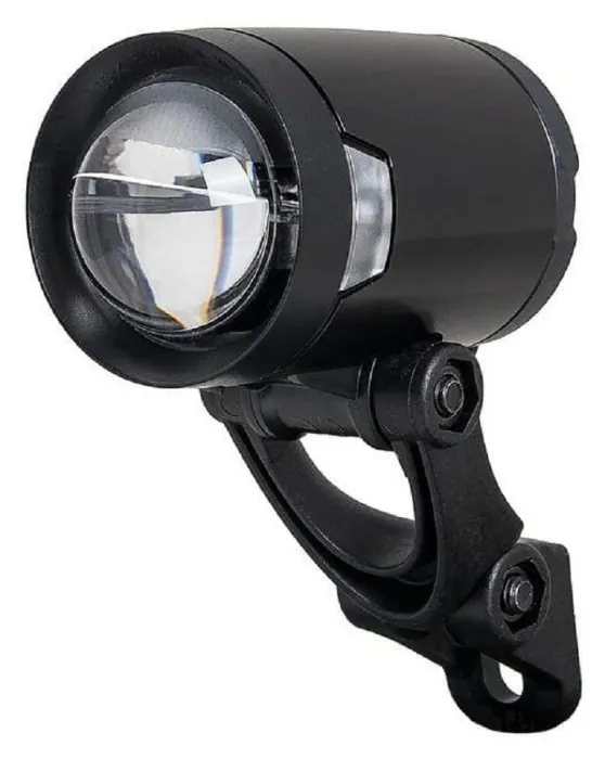 Фара передня HERRMANS LED Pro eBike, 100Lux, 6/12V, чорний
