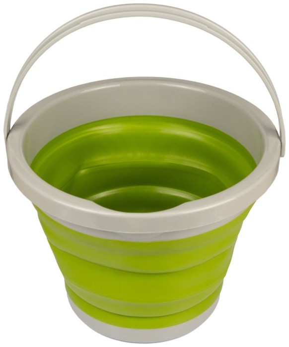 Відро TRAMP складане силіконове 5л UTRC-092, Олива, укр, укр