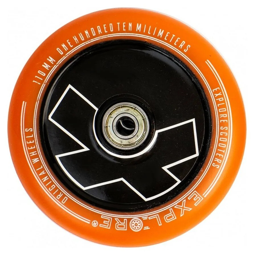 Колесо для трюкових самокатів Explore SCOOTER WHEEL 110 Orange (EXP_5803)