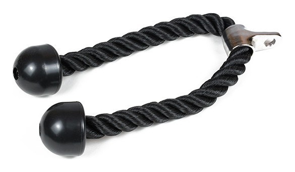 Канат EasyFit двойной для трицепса (для тяги на блочном тренажере двойным хватом)