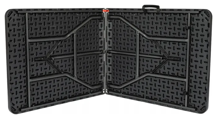 Розкладний стіл для кейтерингу FunFit 180x74 x 4 см Чорний (4900)