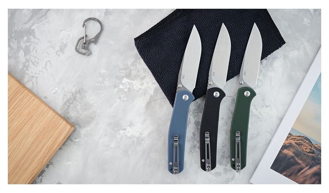 Нож складной Ganzo G6804 серый