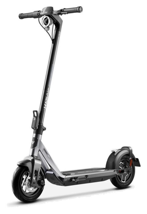 Електросамокат NIU KQi Air Carbon + Magnesium UltraLight Black 9,5", 350(700)W, 9,4Ah, 50km, 25km/h, 20%, App, 11,9 kg
