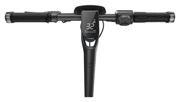 Електросамокат NIU KQi Air Carbon + Magnesium UltraLight Black 9,5", 350(700)W, 9,4Ah, 50km, 25km/h, 20%, App, 11,9 kg