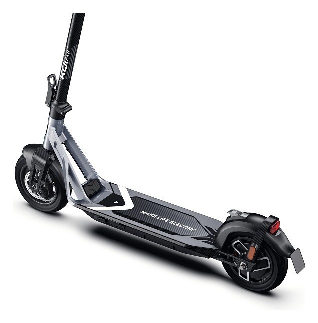 Електросамокат NIU KQi Air Carbon + Magnesium UltraLight Black 9,5", 350(700)W, 9,4Ah, 50km, 25km/h, 20%, App, 11,9 kg