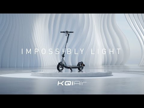 Електросамокат NIU KQi Air Carbon + Magnesium UltraLight Black 9,5", 350(700)W, 9,4Ah, 50km, 25km/h, 20%, App, 11,9 kg