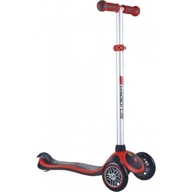 Самокат Globber серії Primo Plus Ferrari чорний, укр, укр