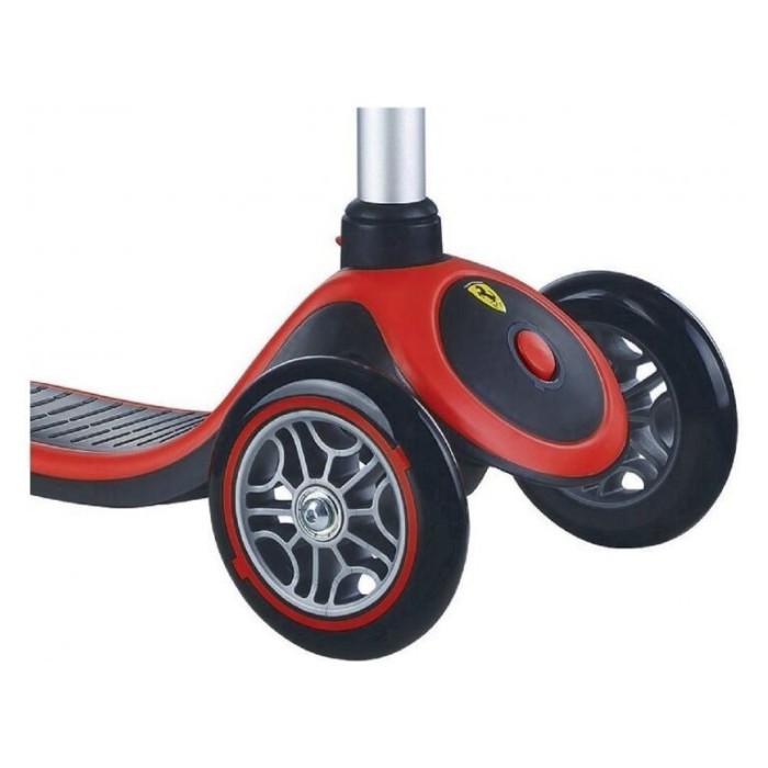 Самокат Globber серії Primo Plus Ferrari чорний, укр, укр