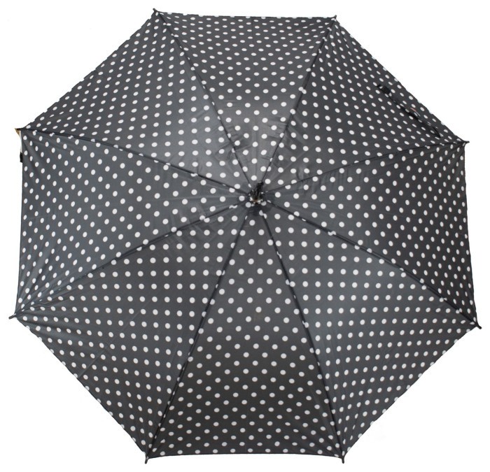 Парасолька Semi Line Black White Dots (L2037-3)