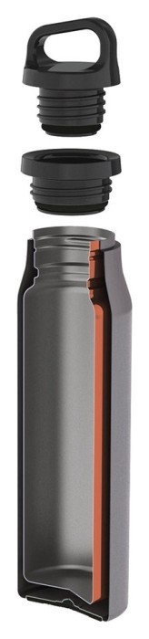 Термофляга Lifeventure Vacuum Bottle 0.5 л charcoal