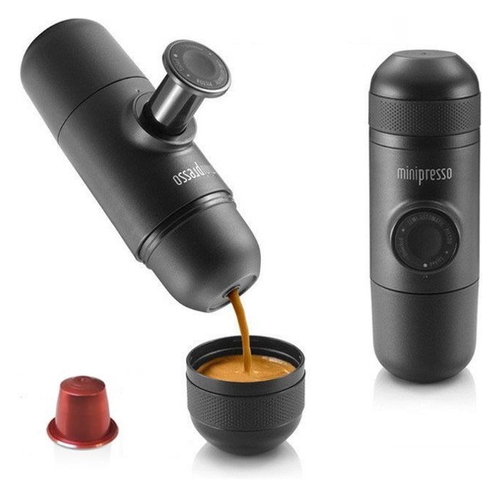 Портативная эспрессо-кофеварка Wacaco Minipresso NS, механическая, для капсул