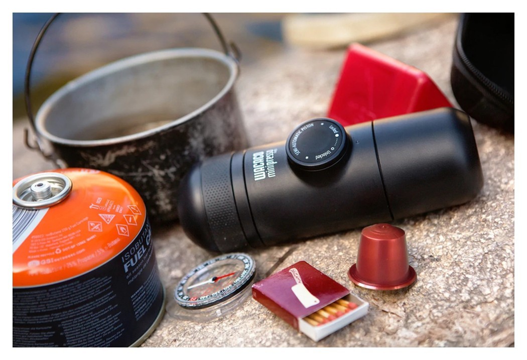 Портативная эспрессо-кофеварка Wacaco Minipresso NS, механическая, для капсул