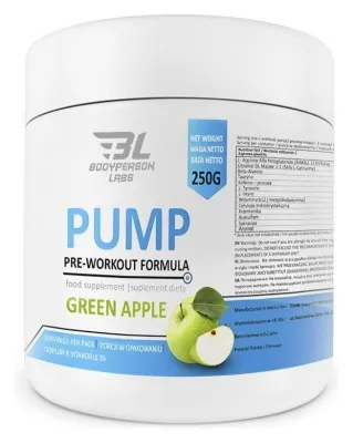 Pre-Workout Formula - 250g Green apple