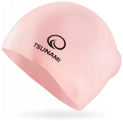Шапочка для плавания TSUNAMI Standard Pink (P-5905973401845)