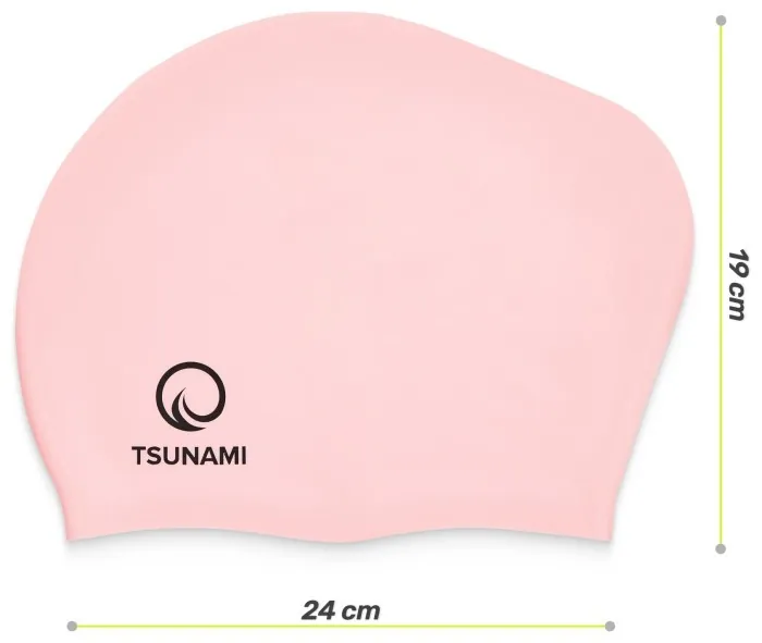 Шапочка для плавания TSUNAMI Standard Pink (P-5905973401845)