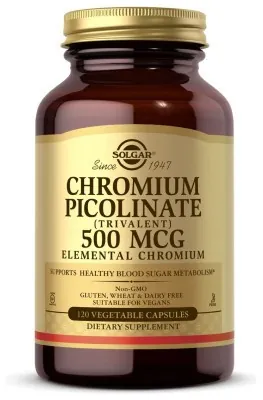 Chromium Picolinate 500mcg - 120 vcaps
