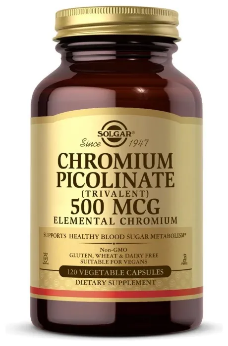Chromium Picolinate 500mcg - 120 vcaps