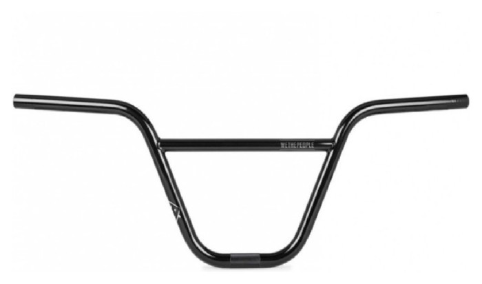 Руль WeThePeople STALLIS 2-piece Ø 22.2mm 9.25" чорний Dank Kruk Signature, укр, укр