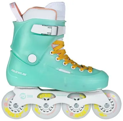 Фитнес ролики POWERSLIDE (908403) Zoom Baby Blue 80 2023