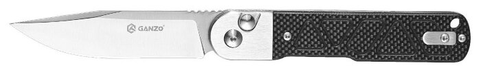 Ніж складаний Ganzo G767-BK чорний, укр, укр