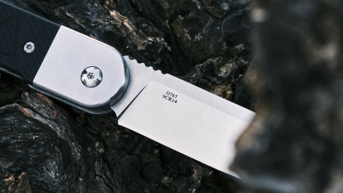 Ніж складаний Ganzo G767-BK чорний, укр, укр