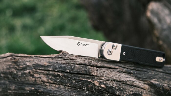 Ніж складаний Ganzo G767-BK чорний, укр, укр