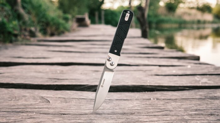 Ніж складаний Ganzo G767-BK чорний, укр, укр